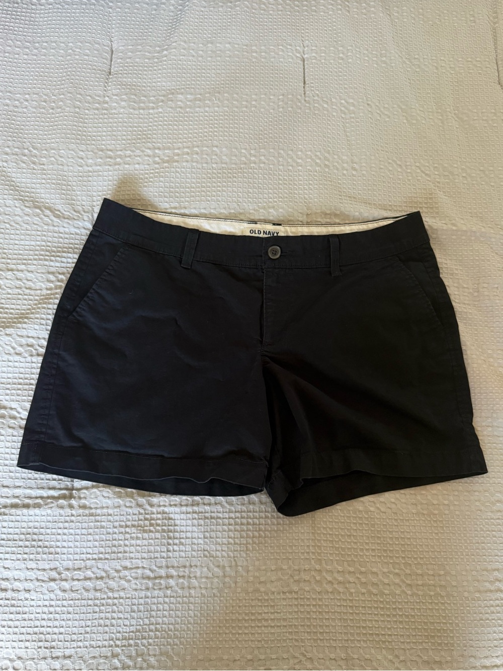 Old Navy Black Women's Chino Shorts